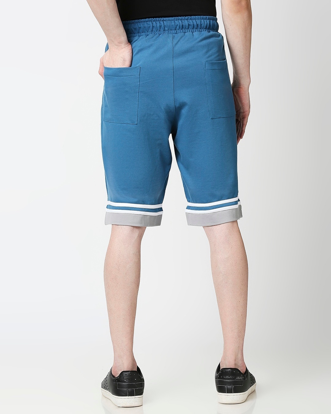 Shop Digital Teal Men's Varsity Shorts-Design