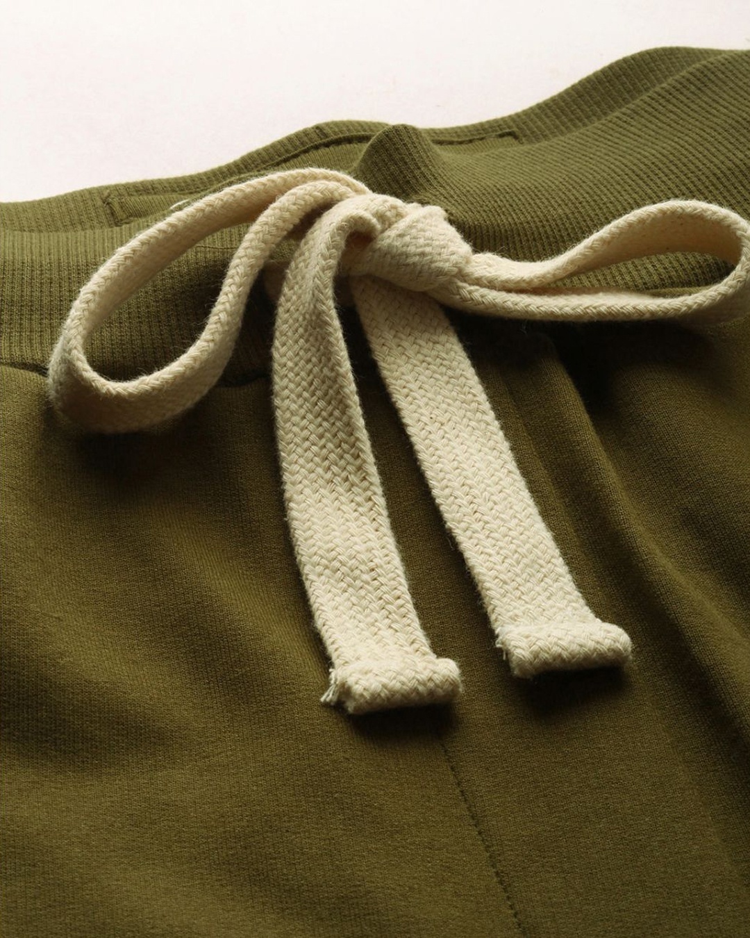 Shop Women's Olive Solid Joggers-Full