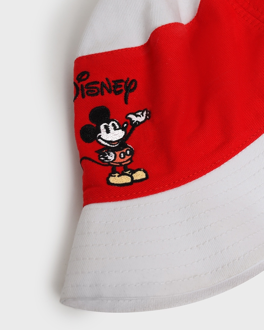 Shop Disney Mickey Red Bucket Hat-Full