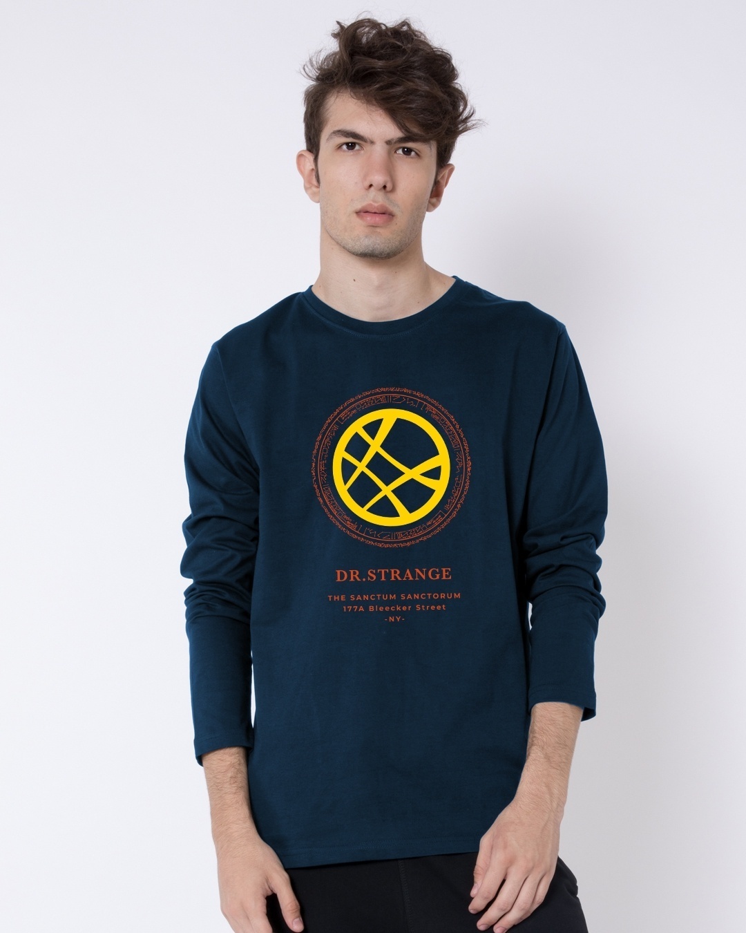 Shop Doctor Strange Full Sleeve T-Shirt-Front