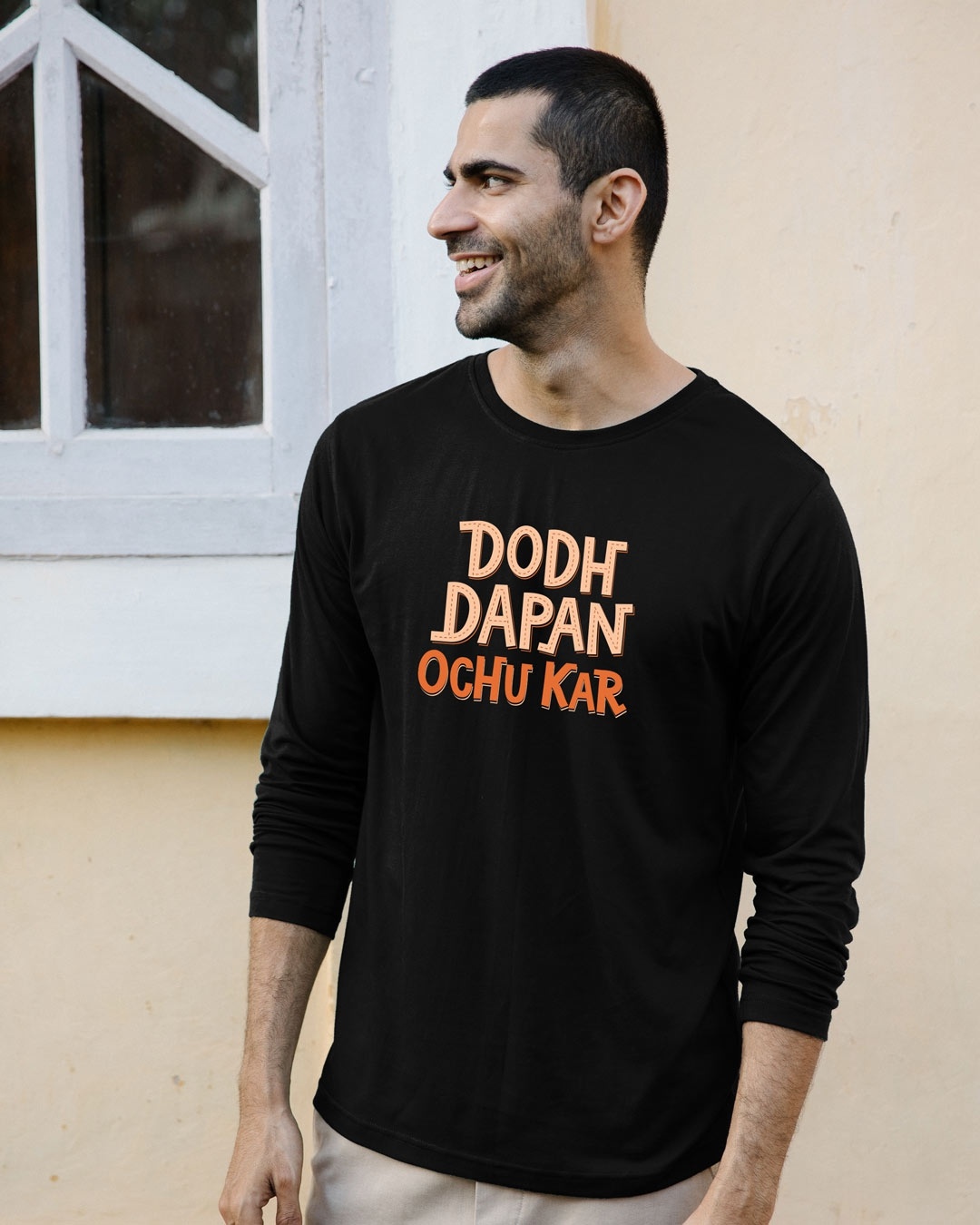 Shop Dodh Dapan Full Sleeve T-Shirt-Front