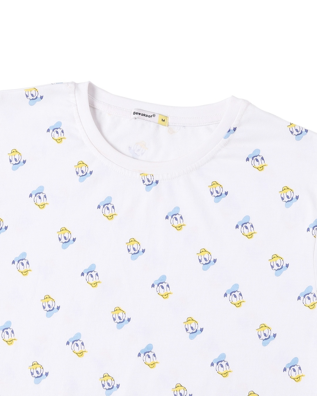Shop Donald Duck (DL) Half Sleeves AOP T-Shirt