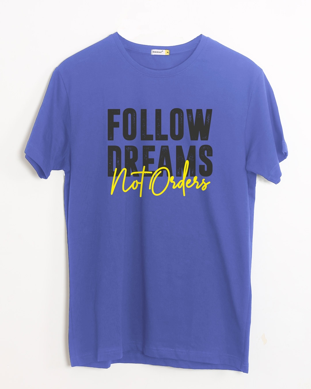 Shop Dreams Or Orders Half Sleeve T-Shirt-Front