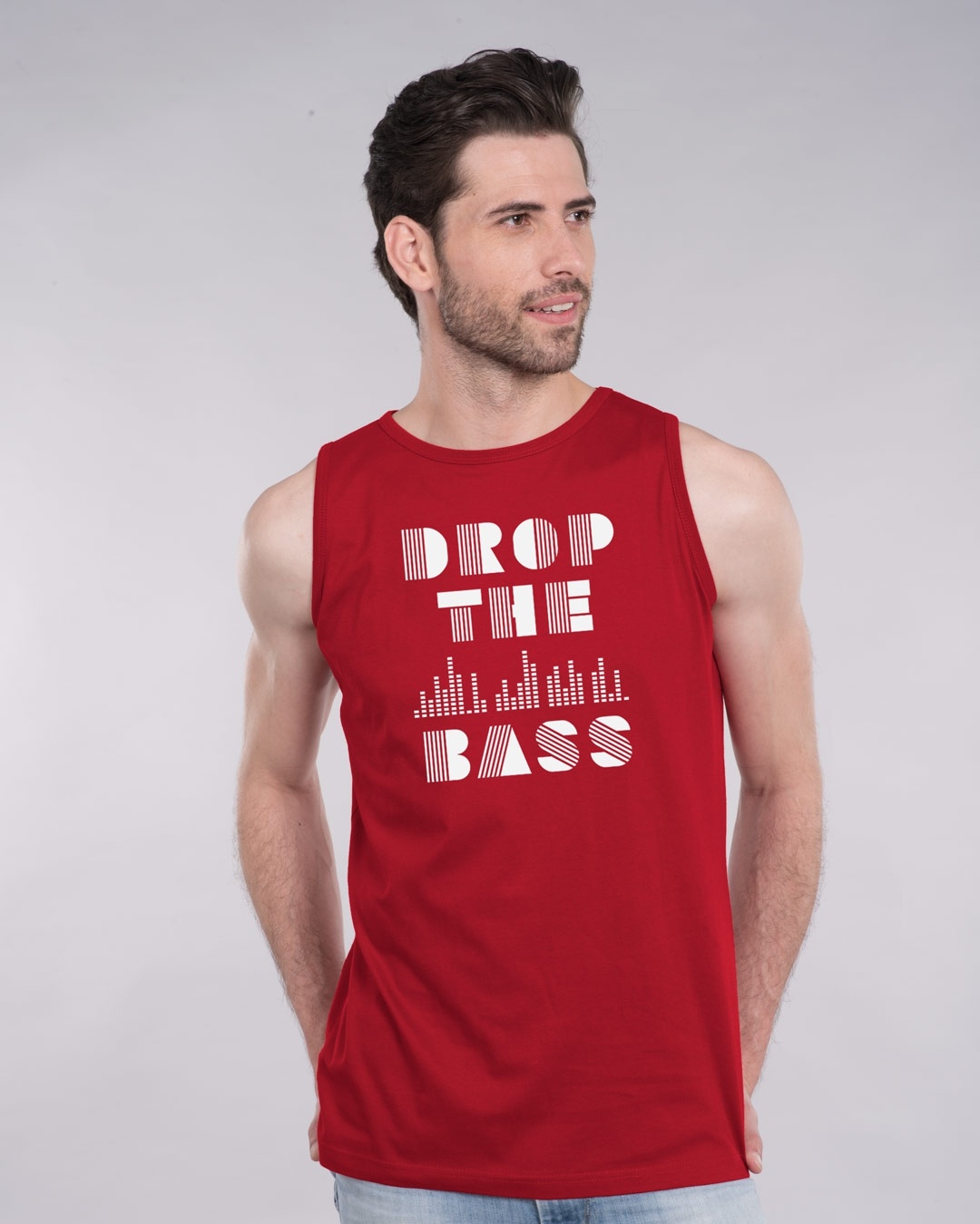 Shop Drop The Bass Vest-Front