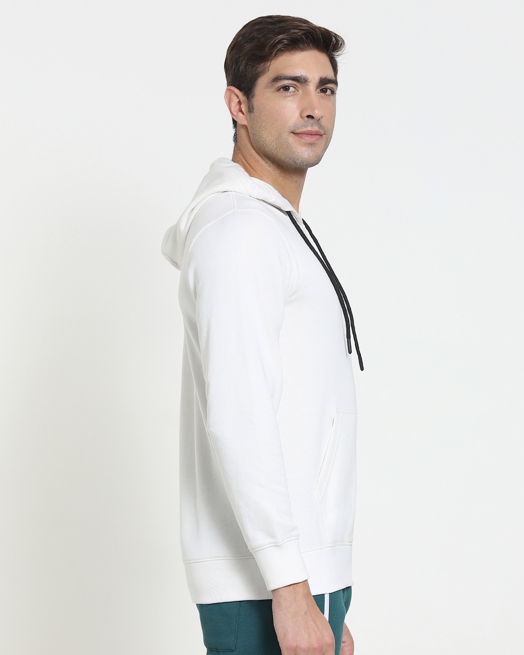 Shop Ecru White Hoodie Sweatshirt-Design