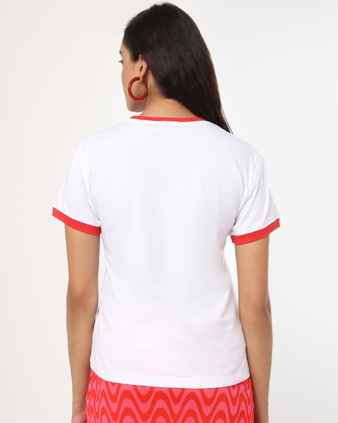 Shop Women's White Enjoy Coca Cola Typography T-shirt-Design