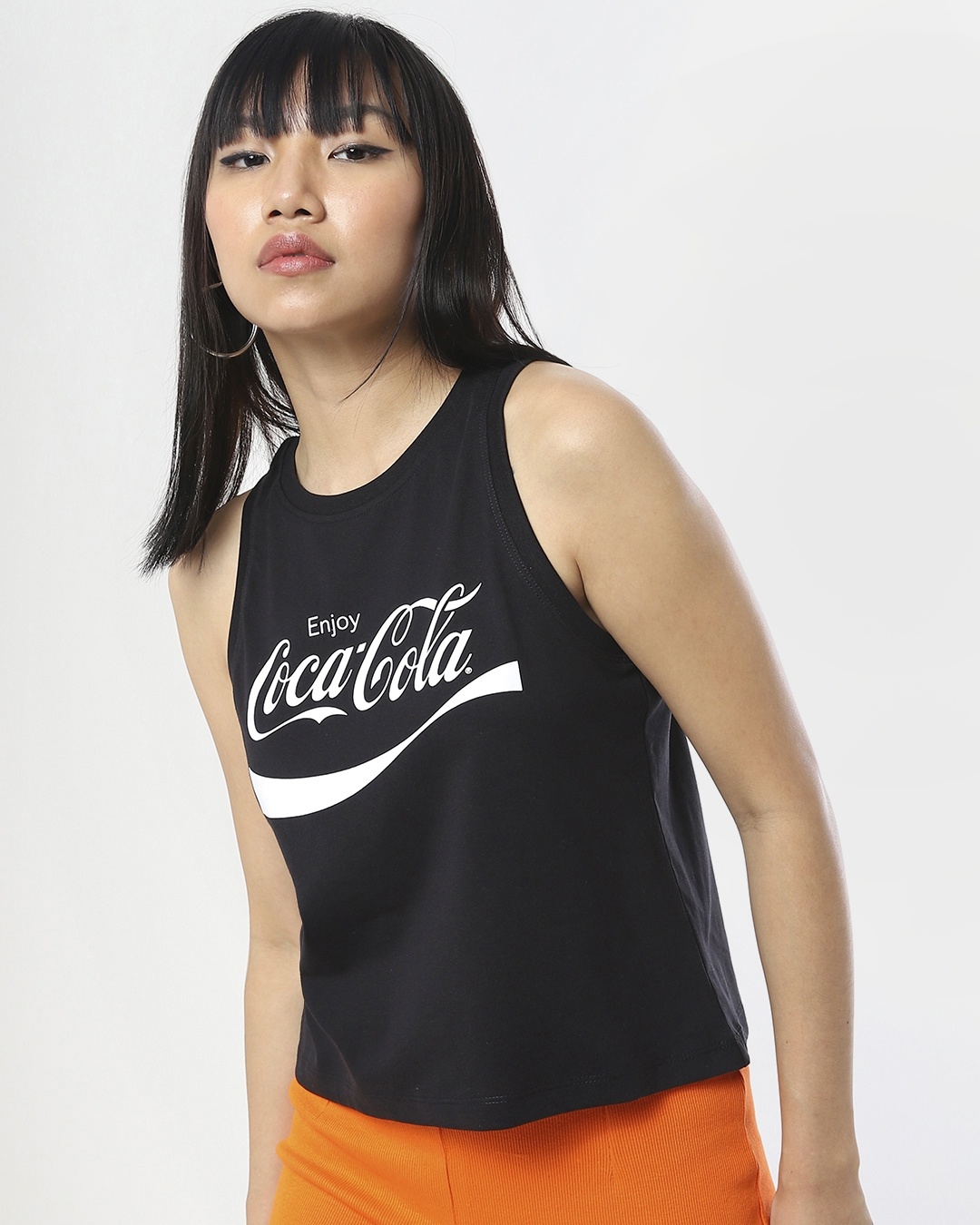 Shop Enjoy Coca Cola Tank Top-Back