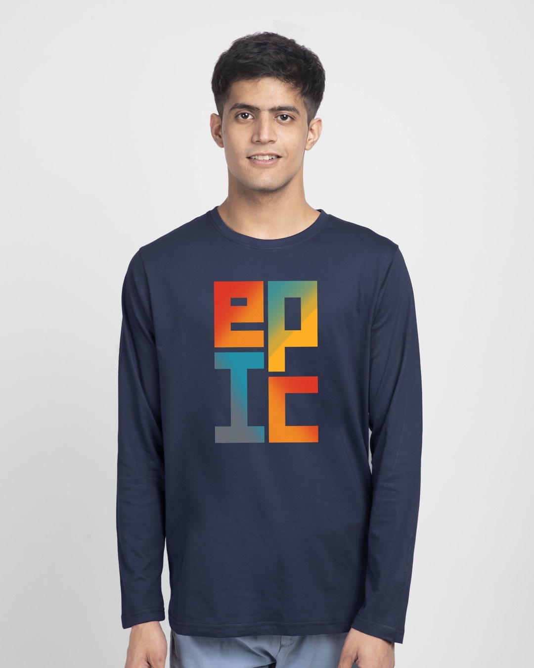 Shop Epic Stack Full Sleeve T-Shirt-Front