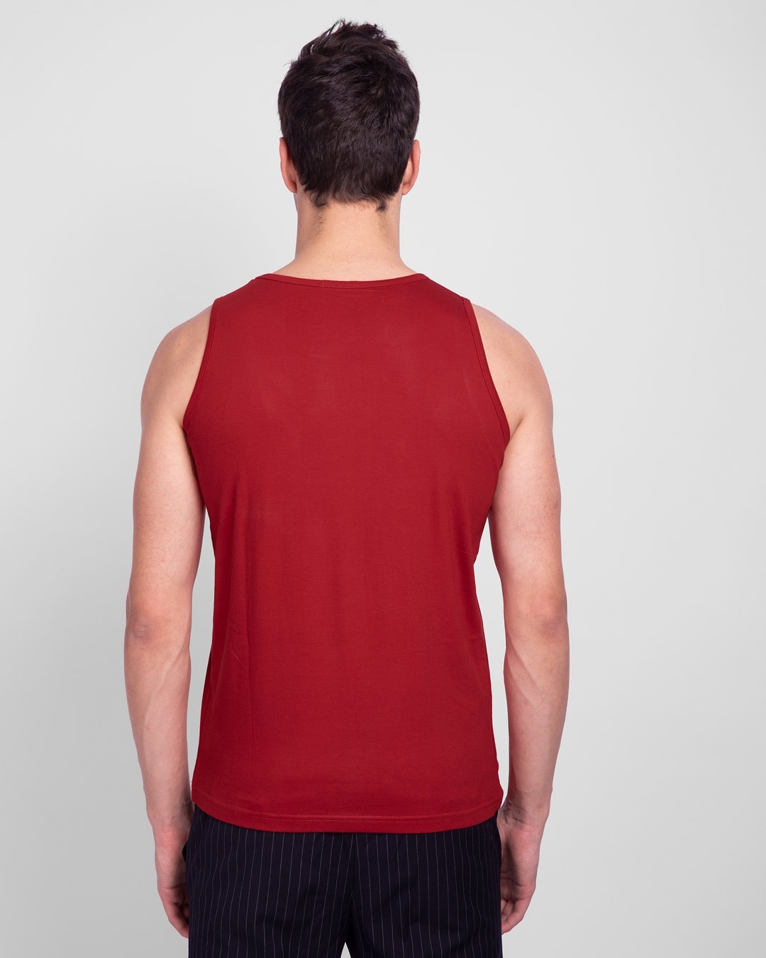 Shop Freedom Feather Round Neck Vest Bold Red-Design