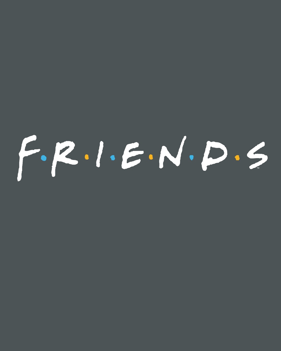 Shop Friends Logo Full Sleeve T-Shirt (FRL)-Full