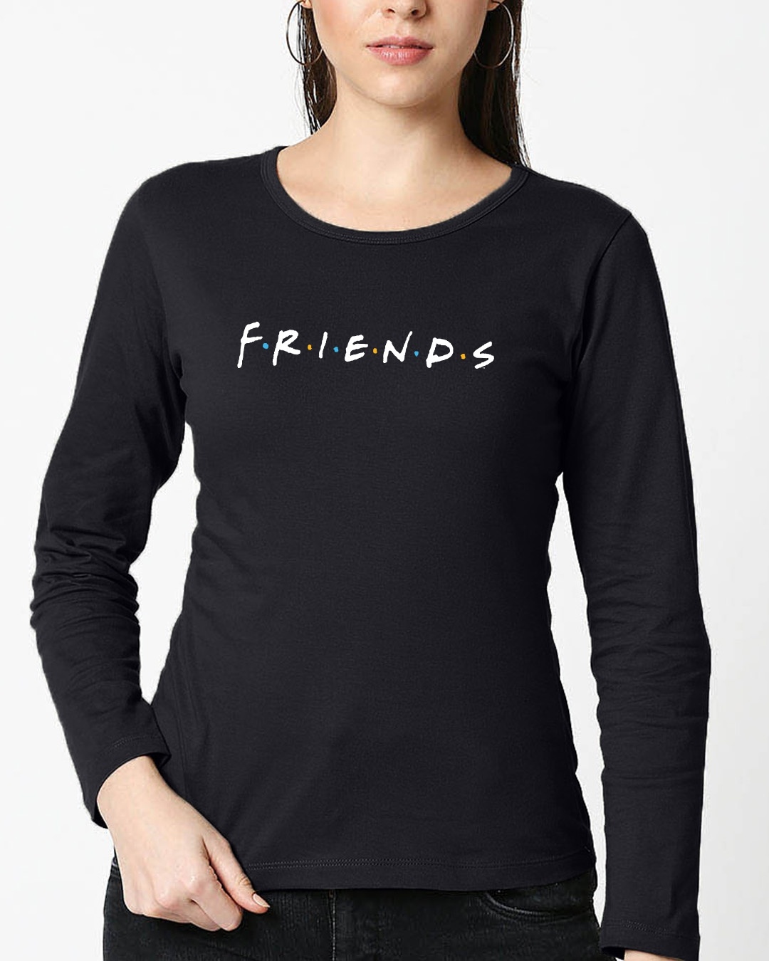 Friends Logo Full Sleeve T-Shirt (FRL 