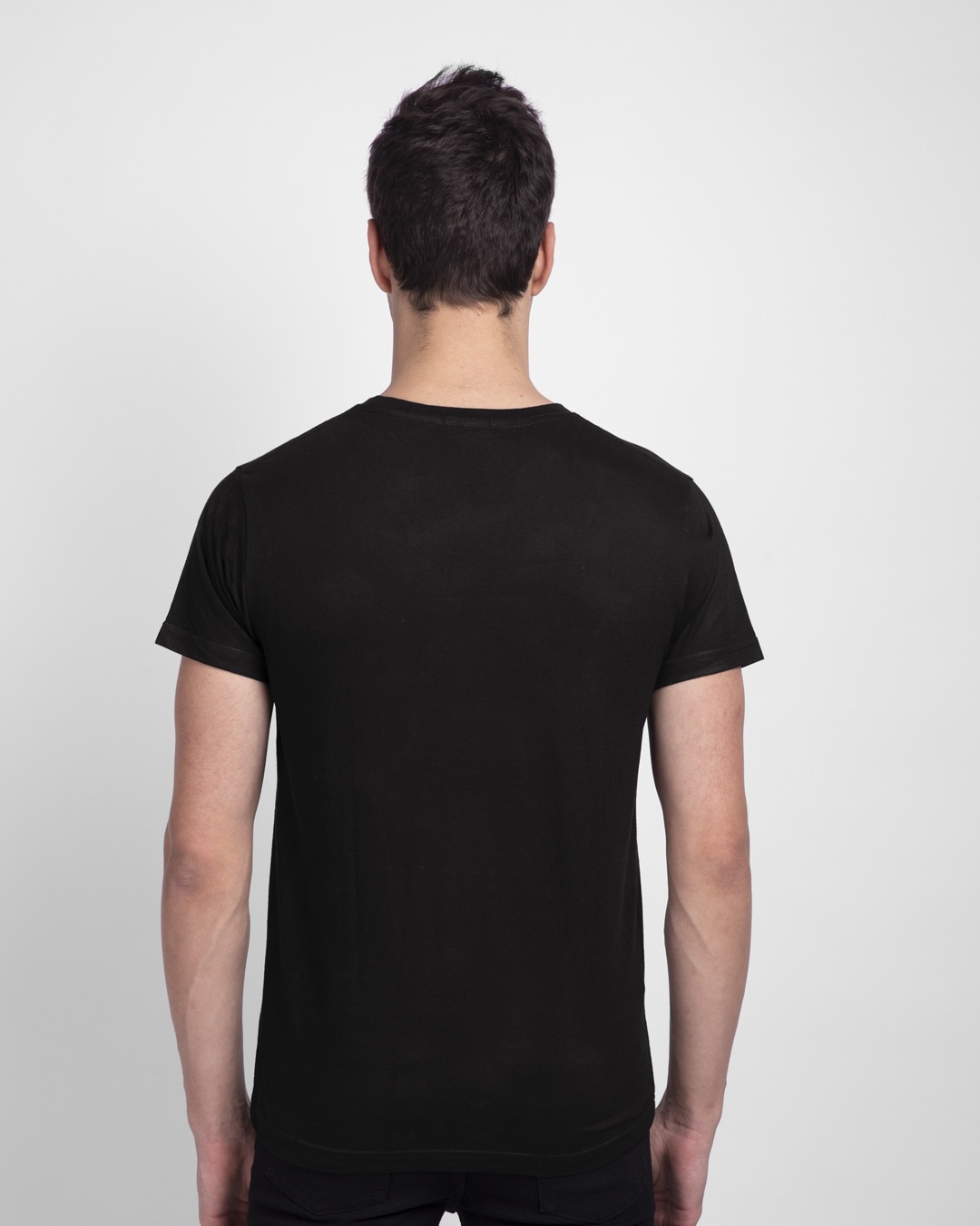 Shop Game Of Rasoda Half Sleeve T-Shirt Black-Back