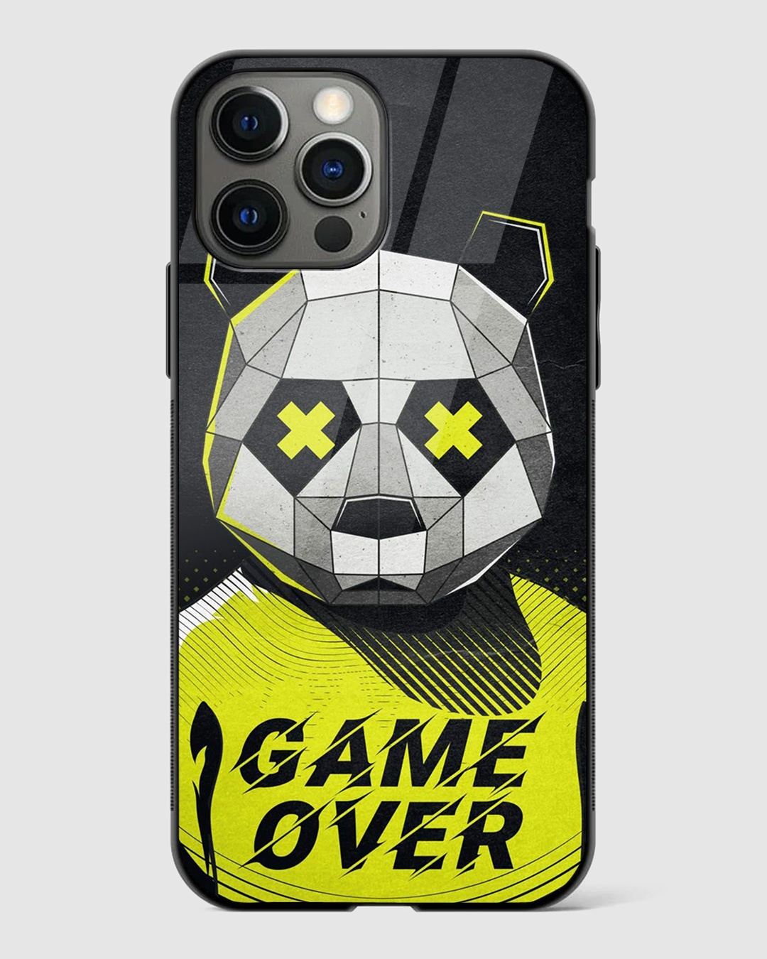 Buy Game Over Panda Premium Glass Case for Apple iPhone 14 Pro Max Online  in India at Bewakoof