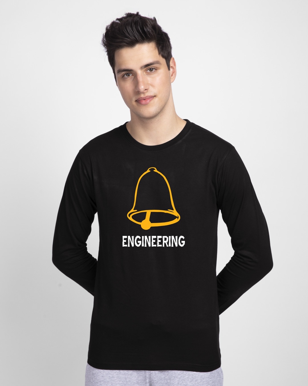 Shop Ghanta Engineer Vintage Full Sleeve T-Shirt-Front