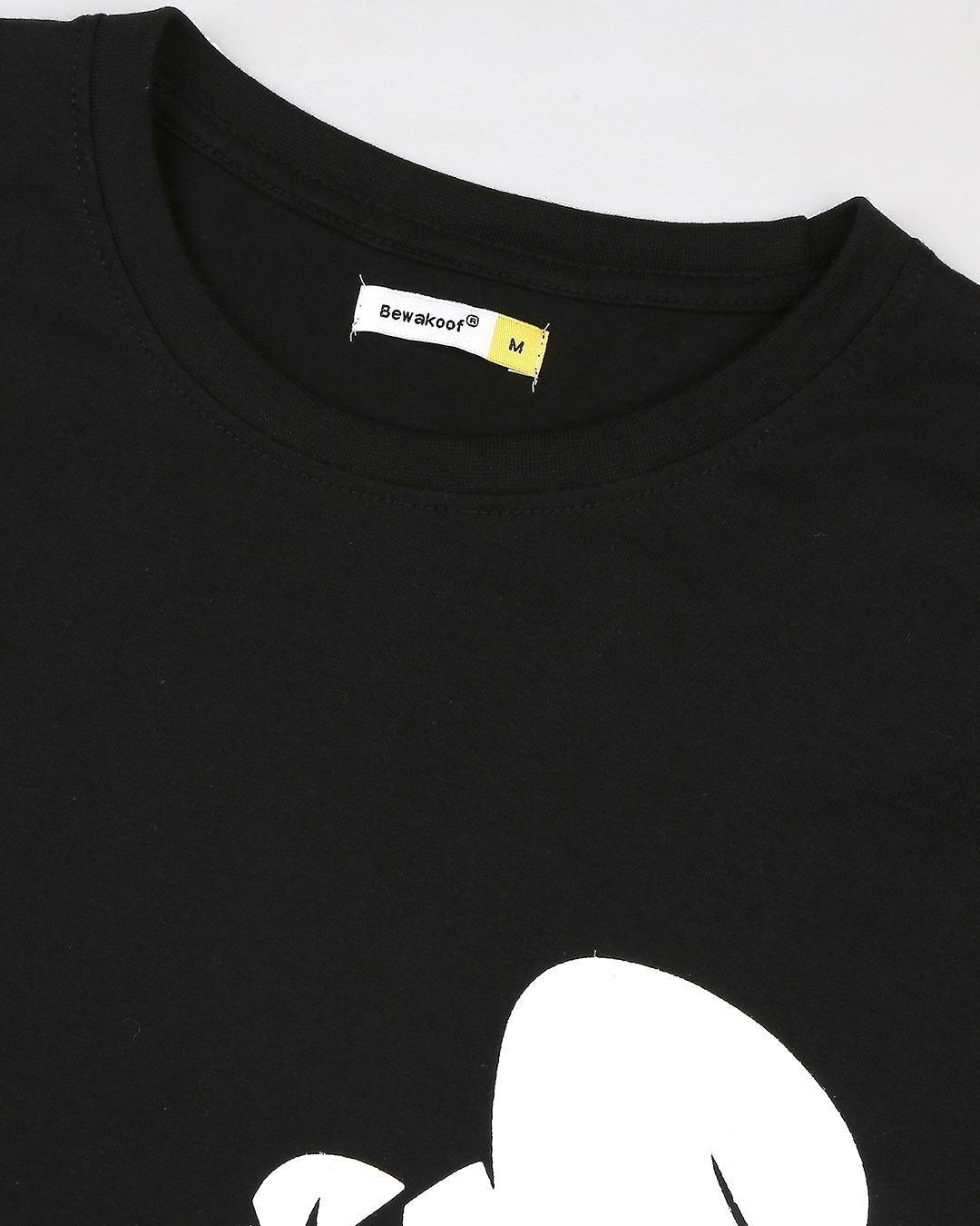 Shop Goofy Half Sleeves Hperprint T-Shirt (DL) Black