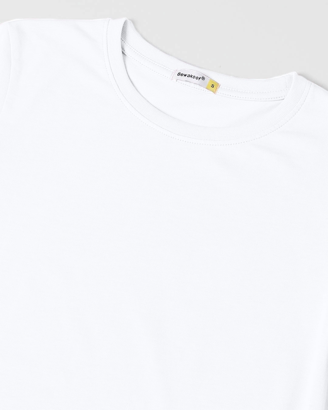 Shop Women's White Goofy Mickey Pocket 3/4th Sleeve Graphic Printed Slim Fit T-shirt