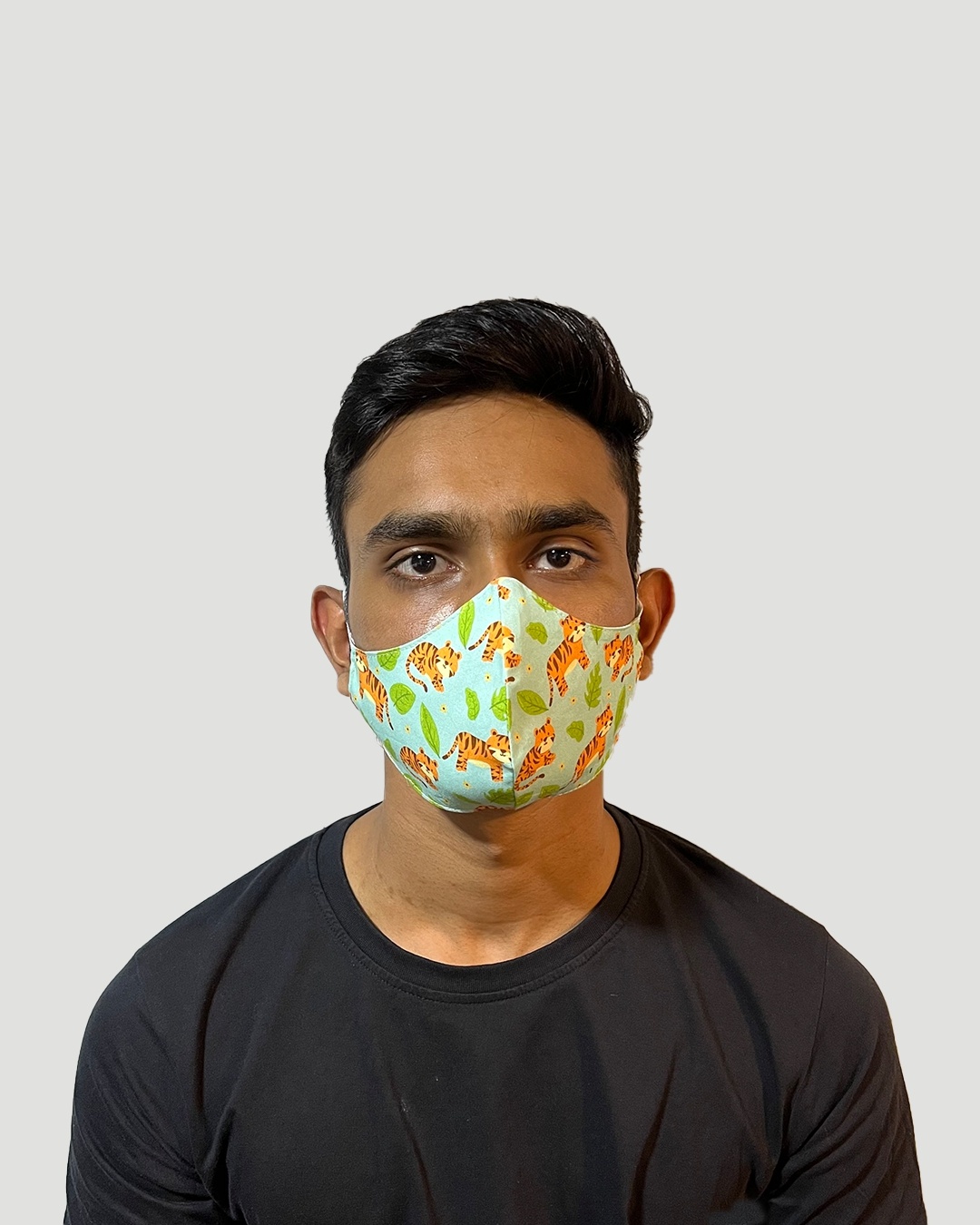 green reusable facemasks