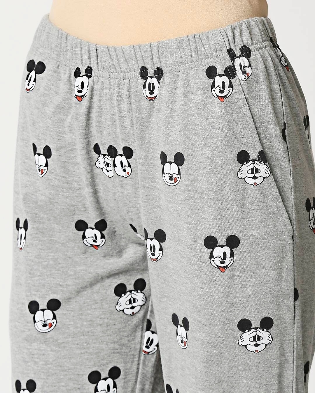 Shop GREY Mickey Nightwear Set