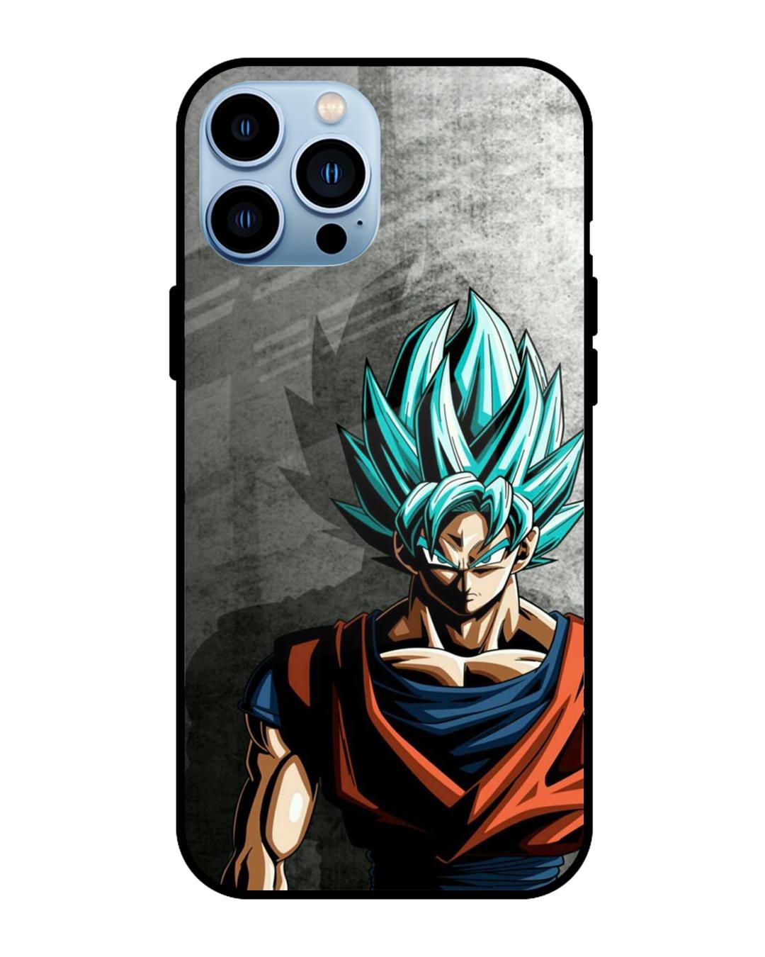 Shop Grunge Goku Premium Glass Case for Apple iPhone 13 Pro (Shock Proof,Scratch Resistant)-Front