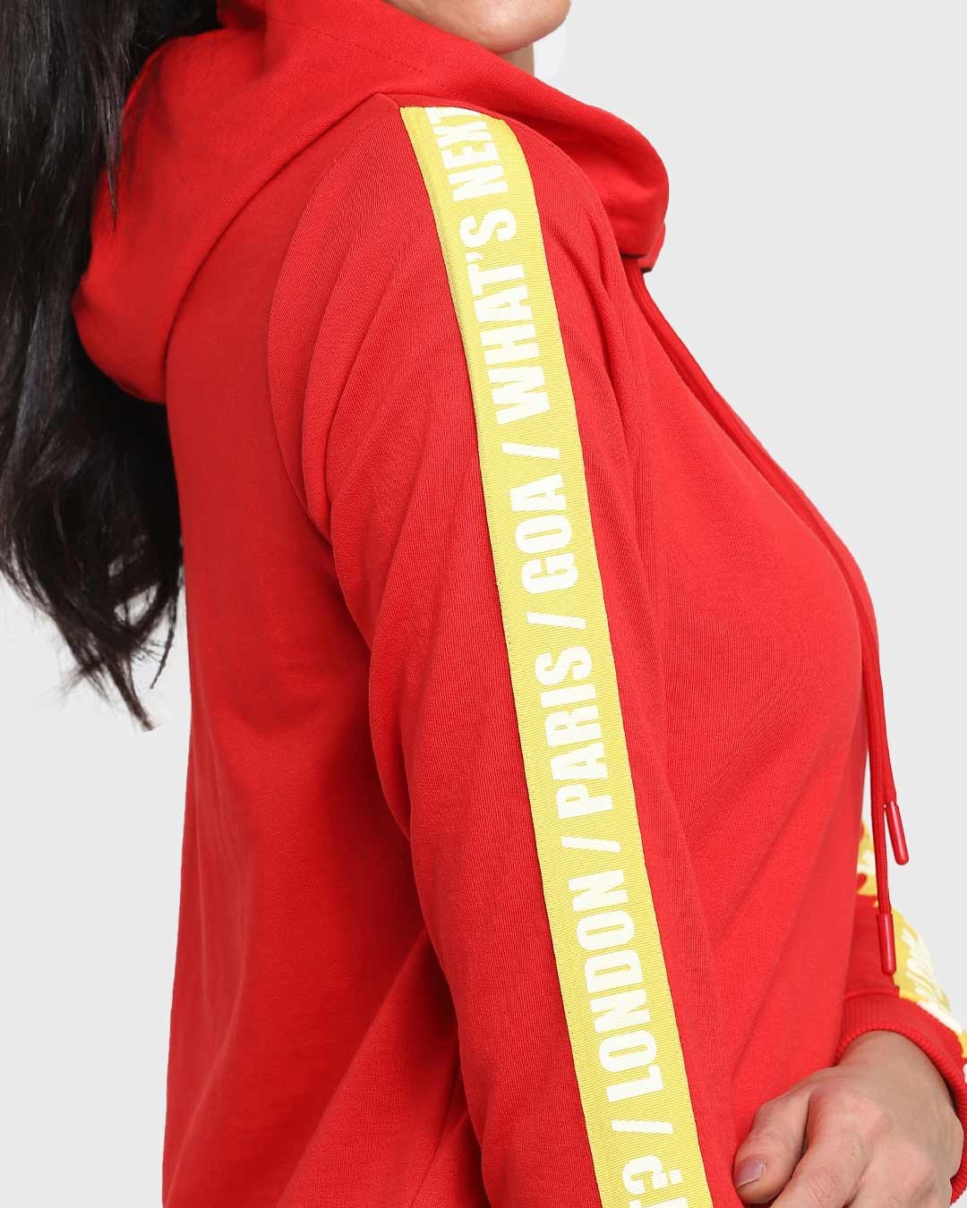 Shop High Risk Red MIA Fashion Solid Hoodie