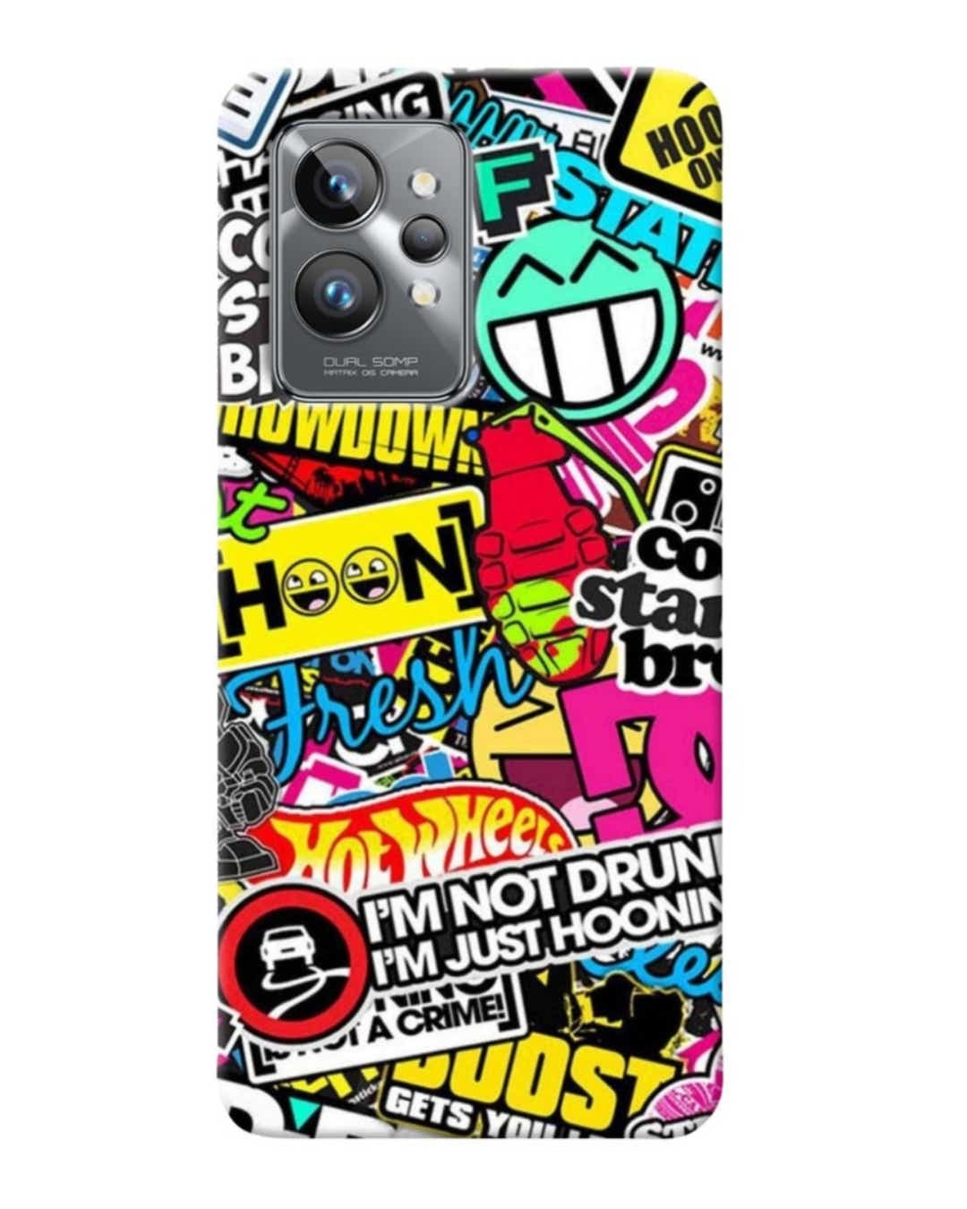 Shop Hoon Abstract Printed Designer Hard Cover For Realme Narzo 50 (Impact Resistant, Matte Finish)-Front
