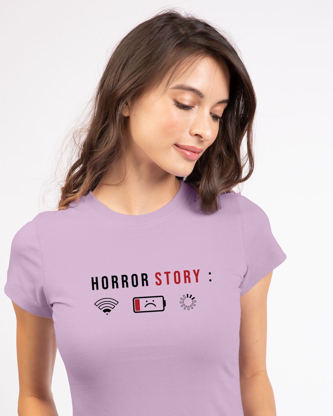 Shop Horror Story Half Sleeve T-Shirt-Front