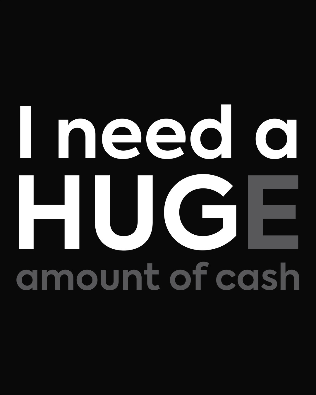 Shop Hug For Cash Boyfriend T-Shirt