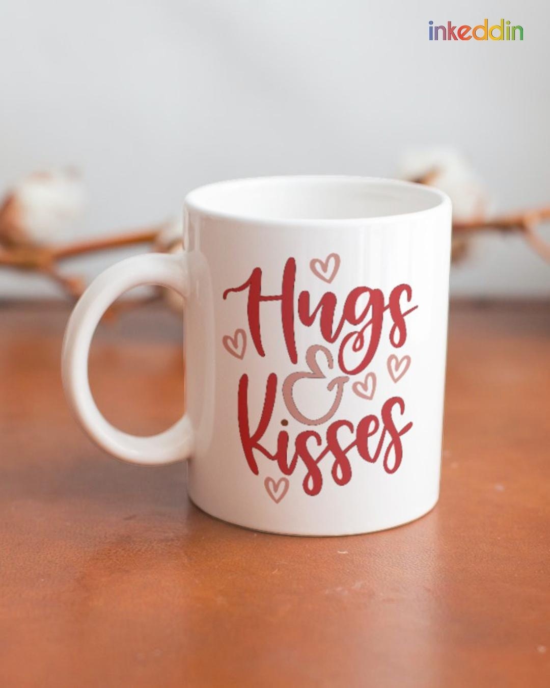 Buy Hugs And Kisses Ceramic Coffee Mug 330ml Single Piece Online In buy-hugs-and-kisses-ceramic-coffee-mug-330ml-single-piece-online-in
