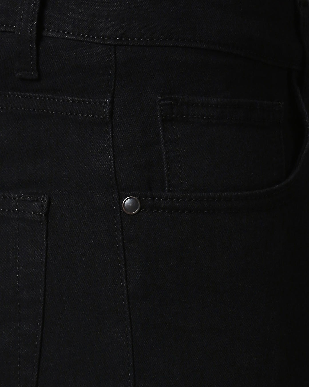 Buy Ink Black Mid Rise Stretchable Men's Jeans for Men black Online at ...