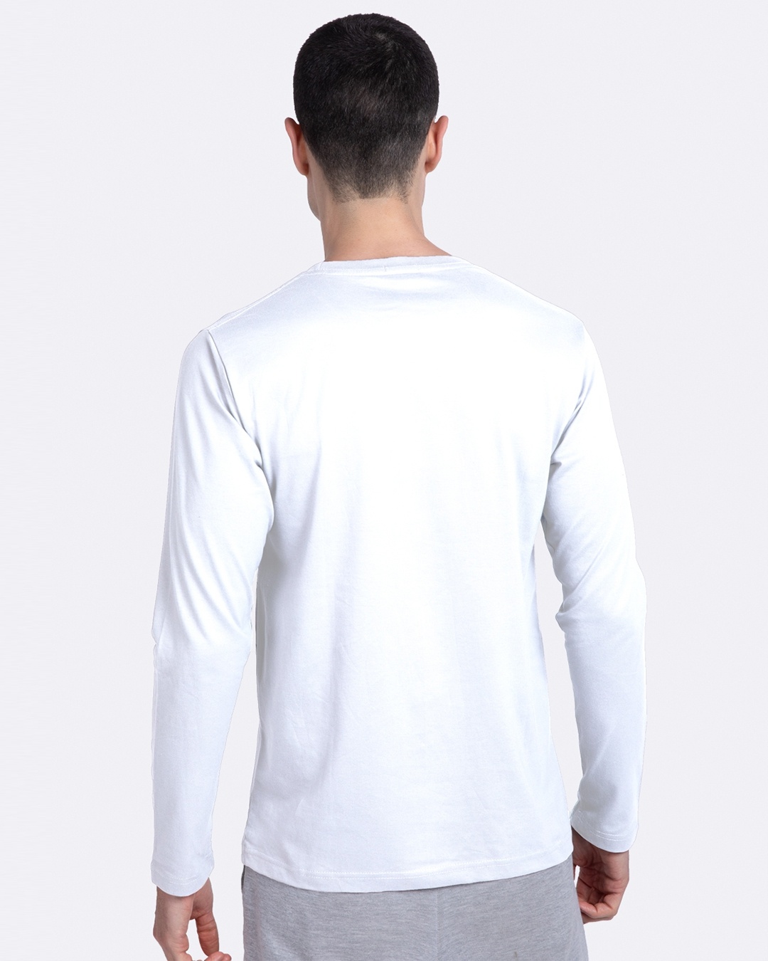 Shop Insta Story Men's Full Sleeve T-shirt-Back