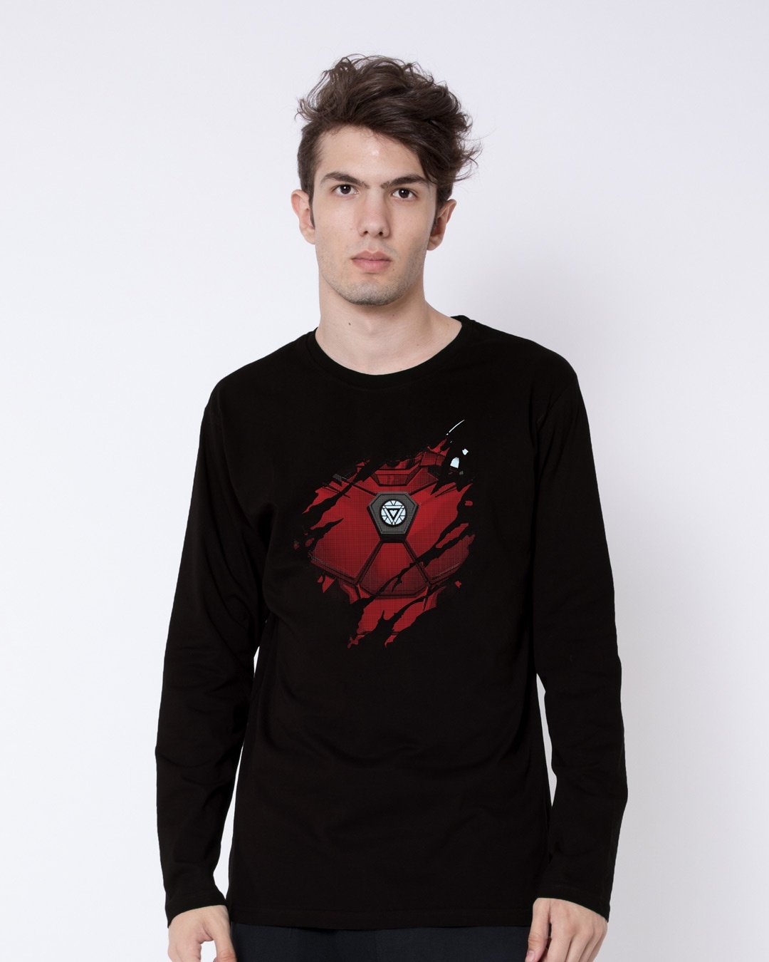Shop Iron Man Of War Full Sleeve T-Shirt (AVL)-Front
