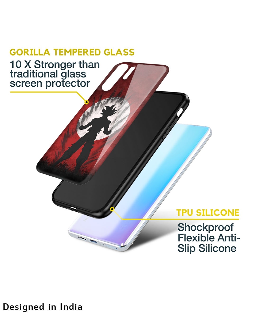 Shop Japanese Animated Premium Glass Case for Apple iPhone 12 Mini (Shock Proof,Scratch Resistant)-Design