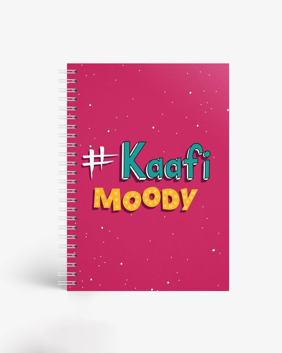 Shop Kaafi Moody Designer Notebook (Hardbound, A5 Size, 144 Pages, Ruled Pages)-Full