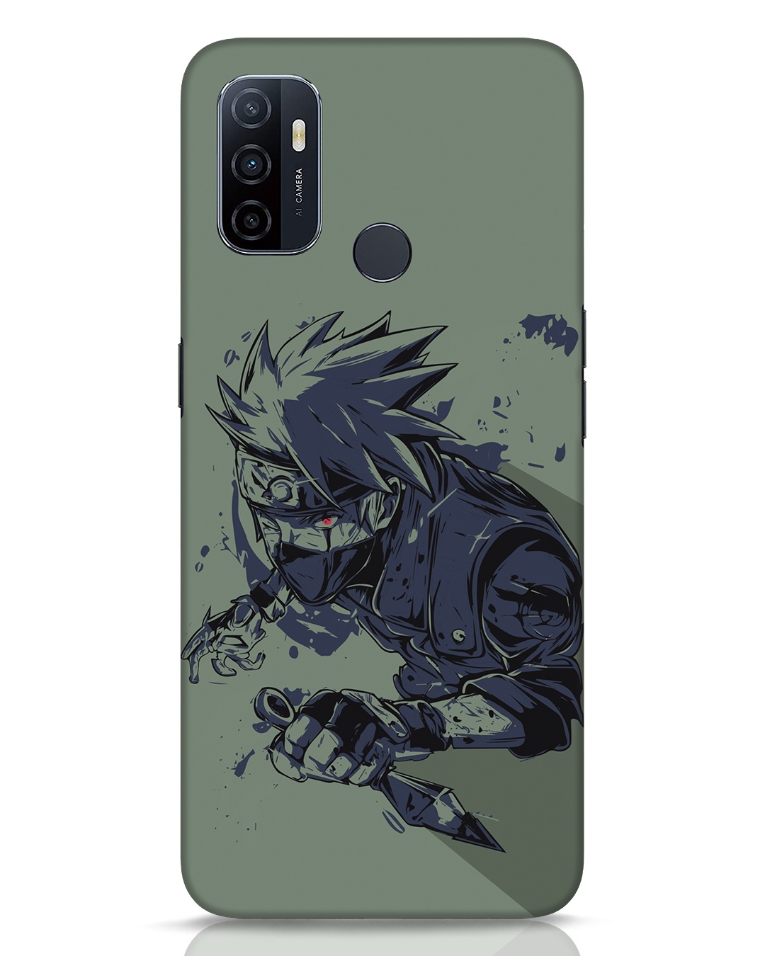 Buy Kakashi Sensei Designer Hard Cover for Oppo A53 Online in