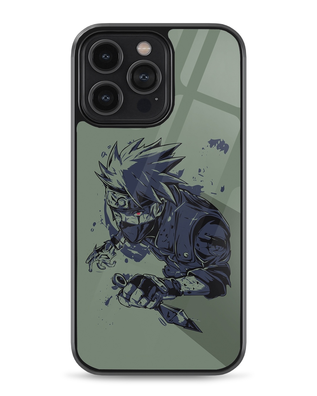 Kakashi Sensei Premium Glass Cover for Apple iPhone 14 Pro Max