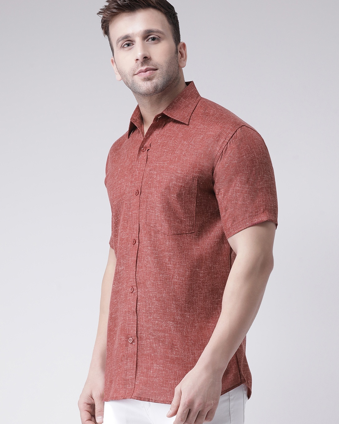 Shop Men's Brown Casual Shirt-Design