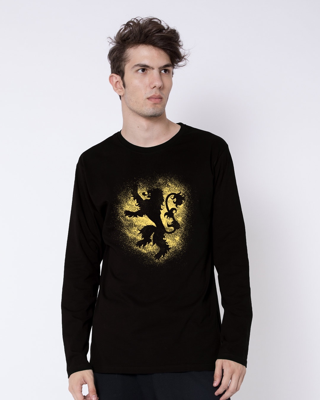 Shop Lannister Grunge Full Sleeve T-Shirt (GTL)-Front