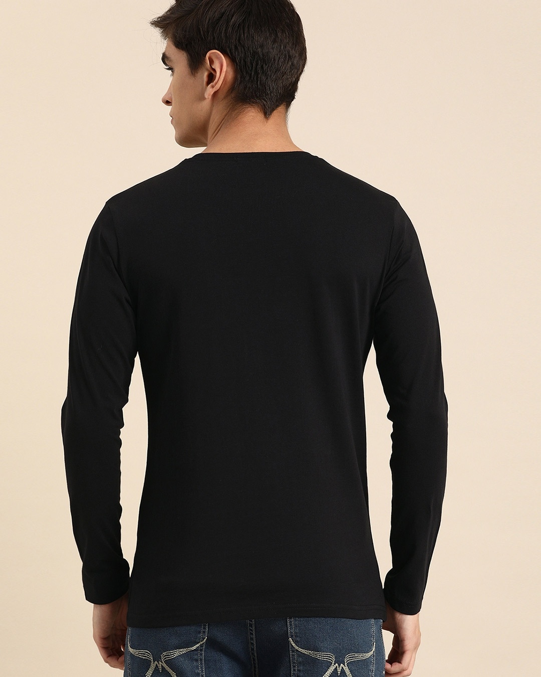 Shop Leader Full Sleeve T-Shirt Black-Design