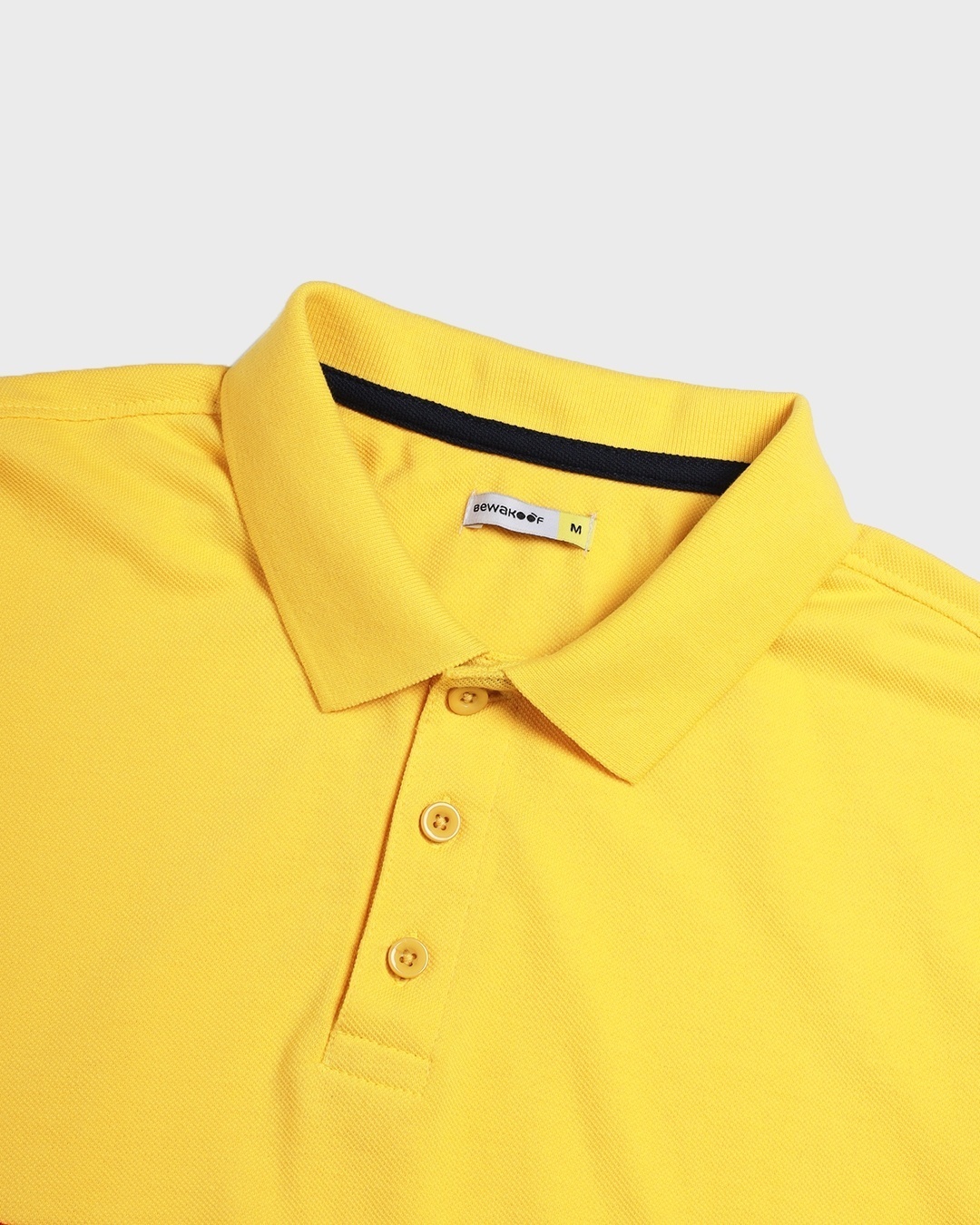 Shop Men's Lemon Crome & Crimson Red Color Block Plus Size Polo T-shirt