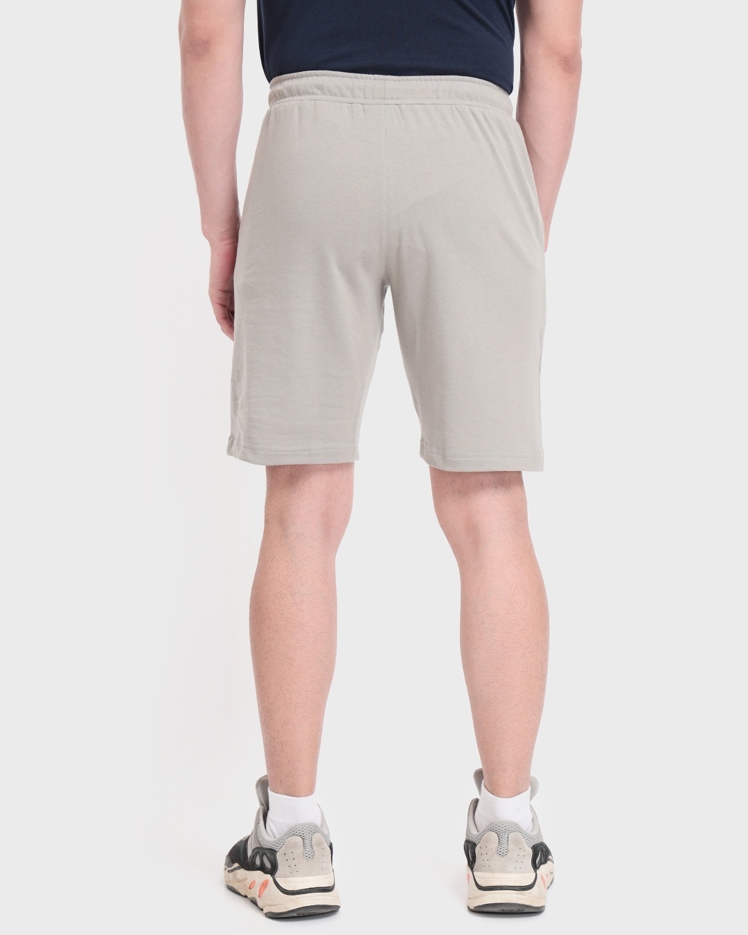 Shop Light Grey Casual Shorts-Design