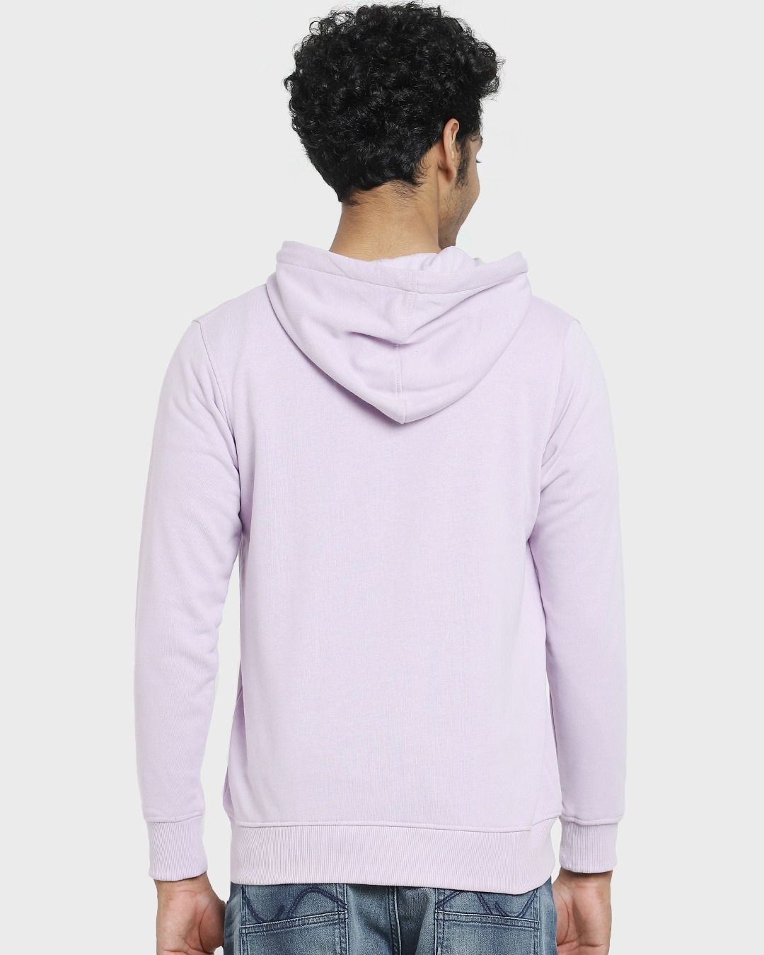 Shop Lilac Zipper Hoodie Sweatshirt-Design