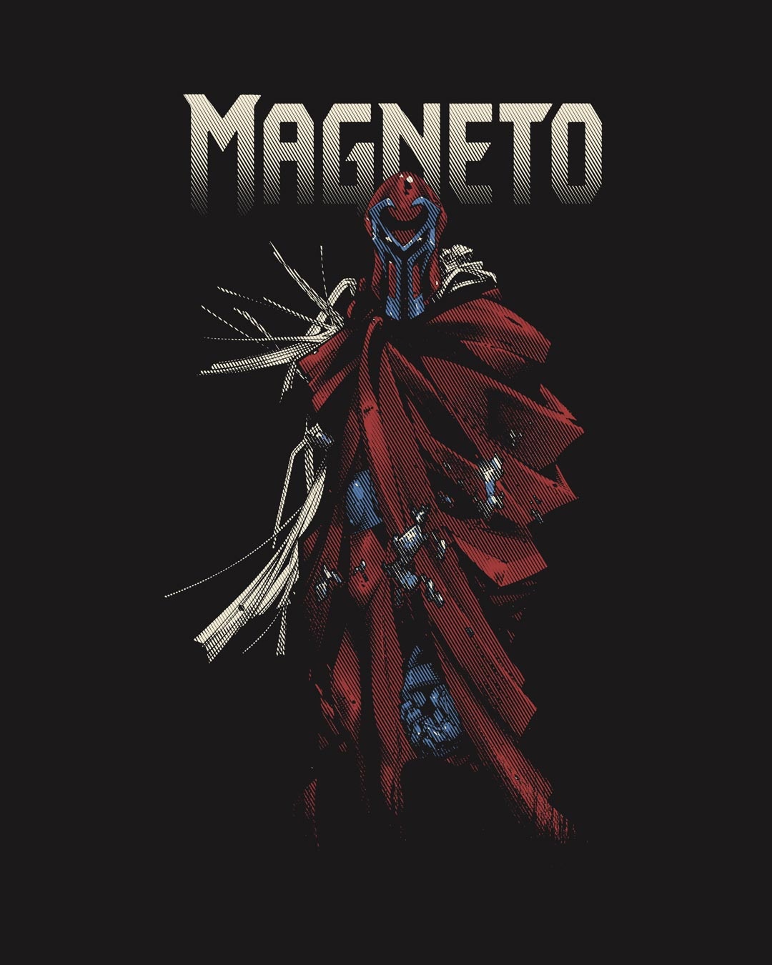 Shop Magneto Half Sleeve T-Shirt (XML)-Full