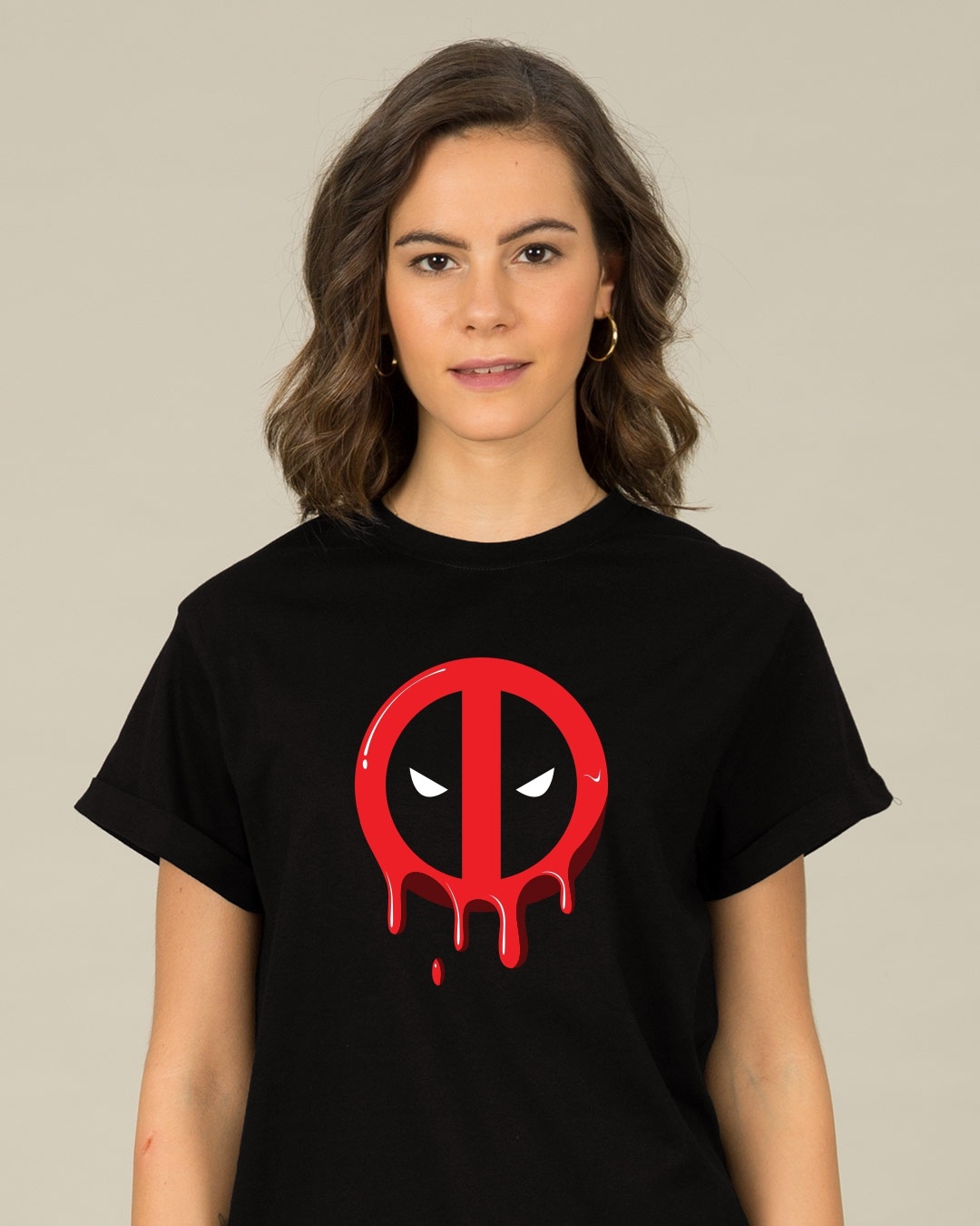 Deadpool t shirt outlet women's