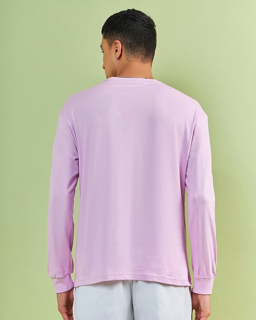 Buy Men's Purple Oversized T-shirt for Men purple Online at Bewakoof