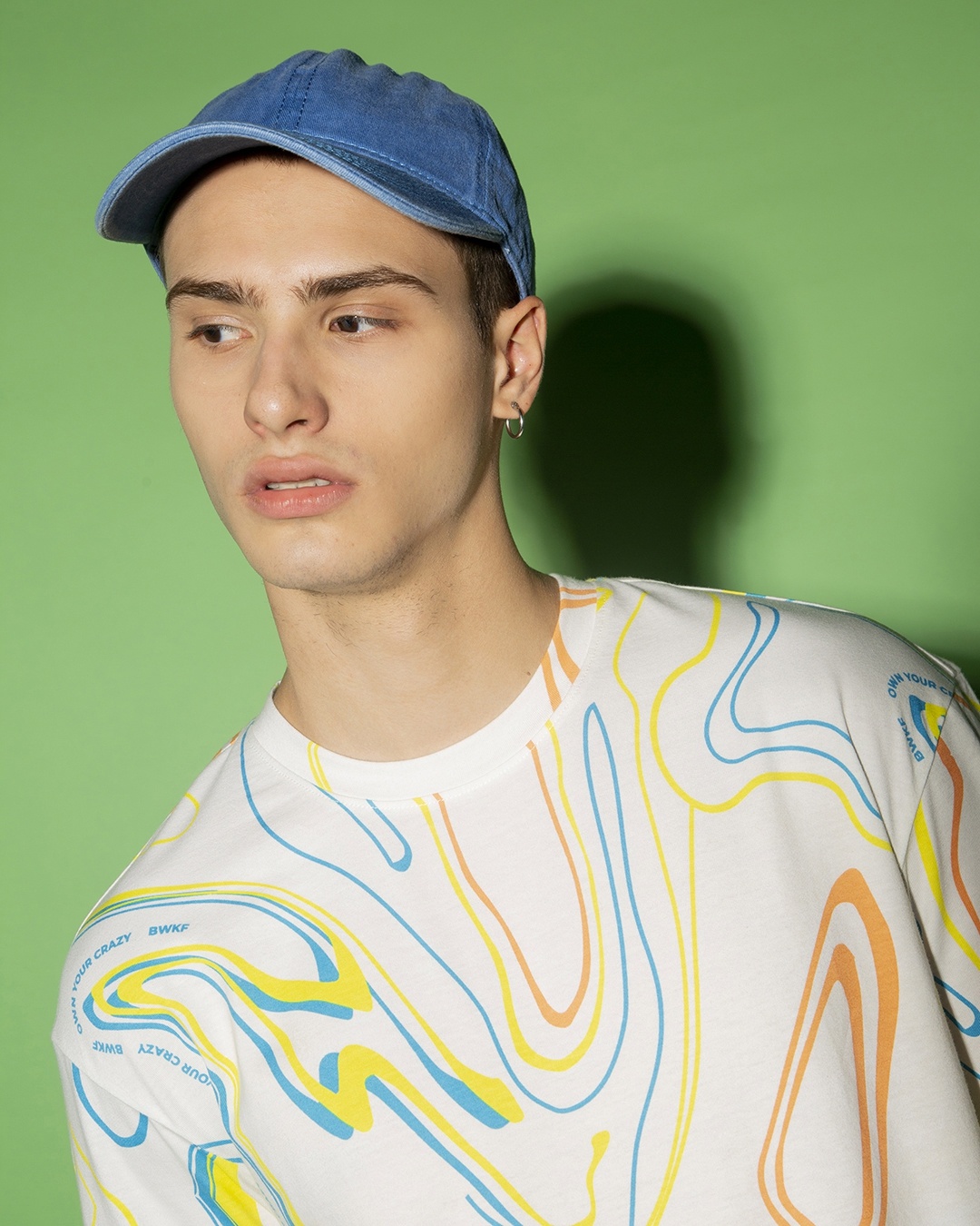 oversized tie dye shirt men