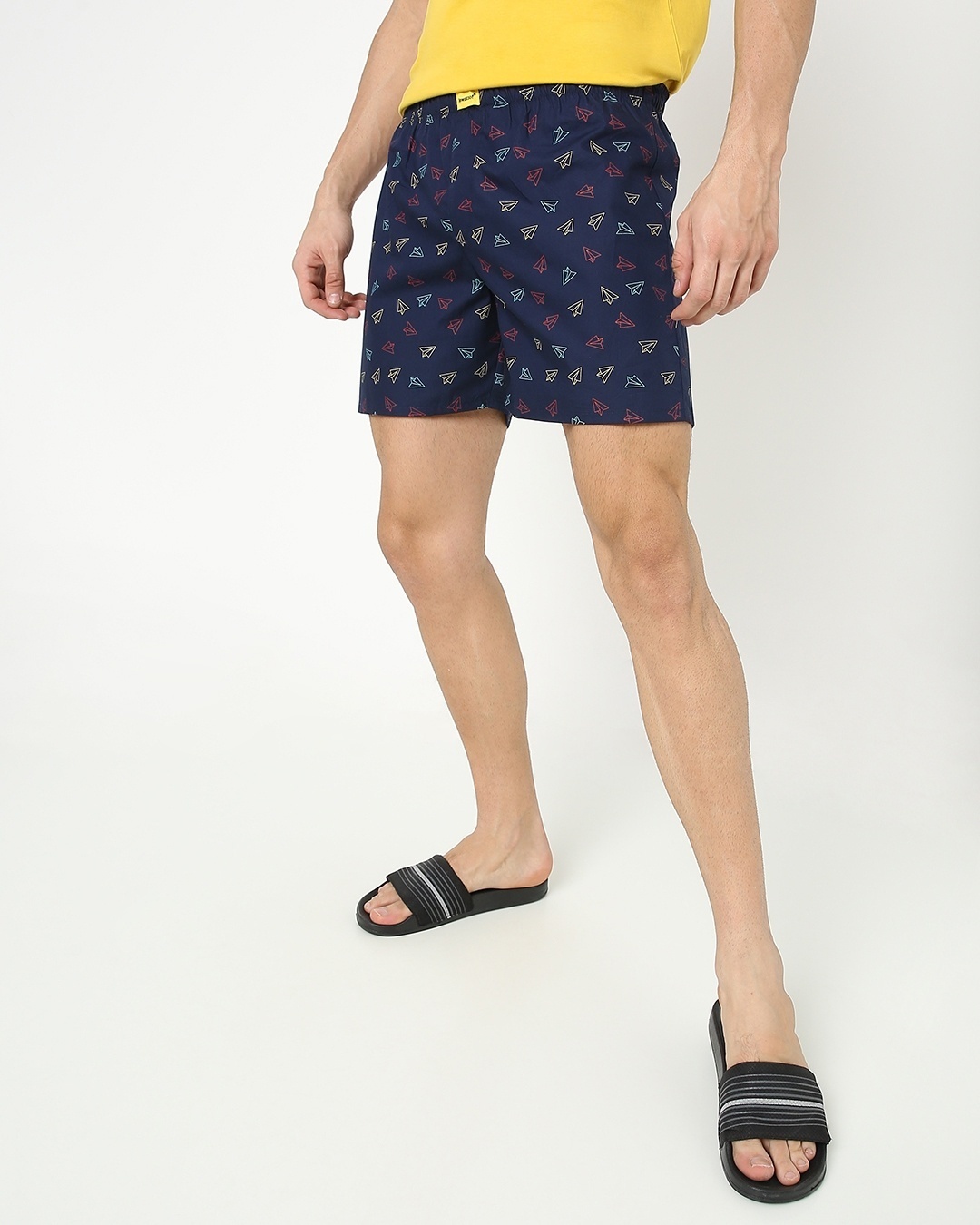 Shop Men's All Over Printed Boxer-Front