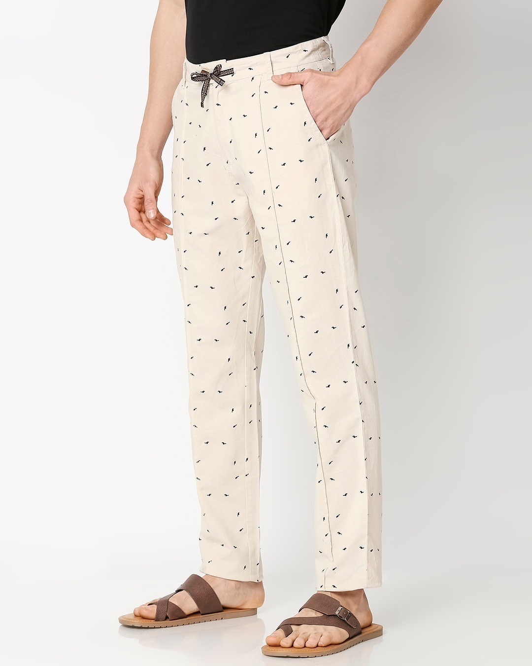 Shop Men's All Over Printed Indo Fusion Pants-Design