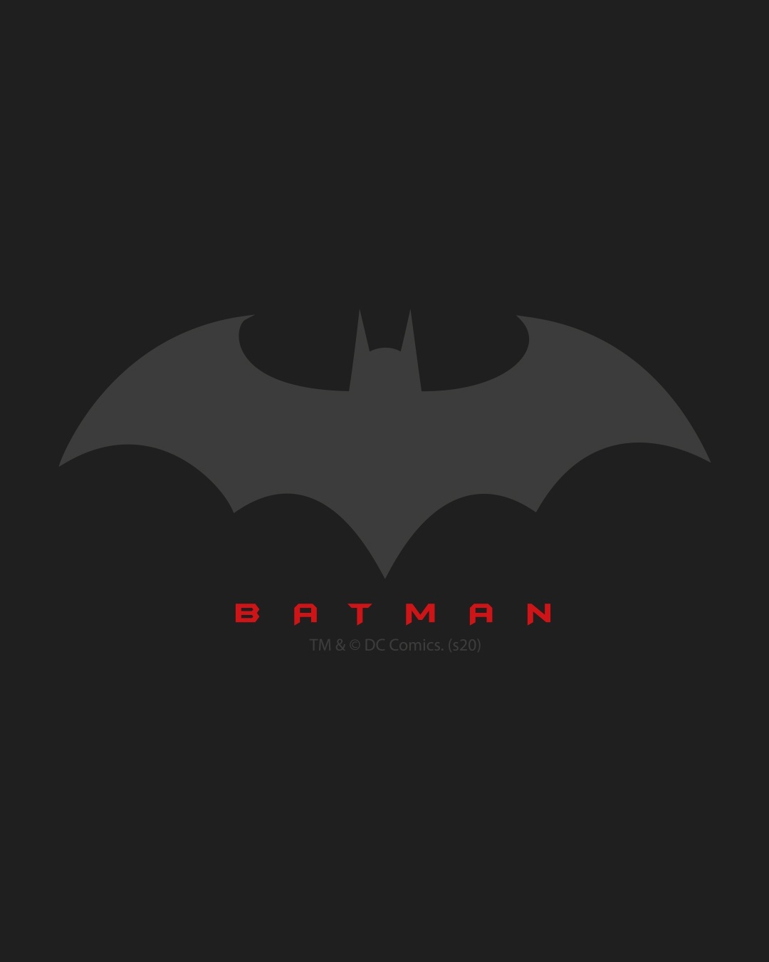 Shop Men's Batman Outline Logo (BML) Fleece Hoodie Sweatshirt-Full