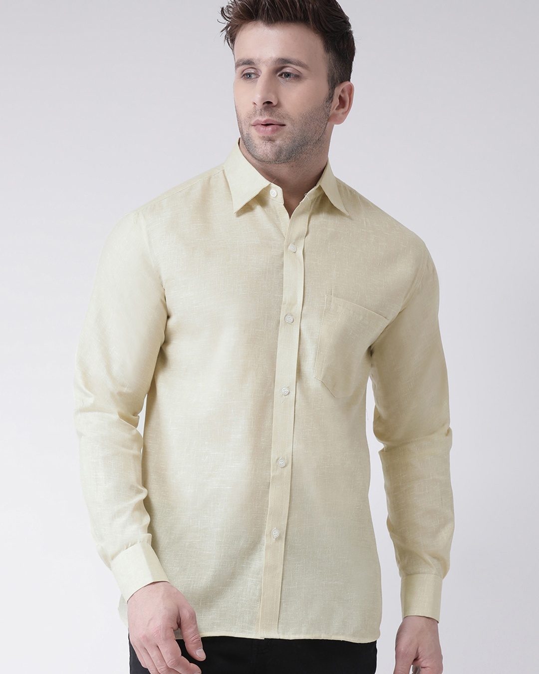 Buy Men's Beige Casual Shirt for Men Beige Online at Bewakoof