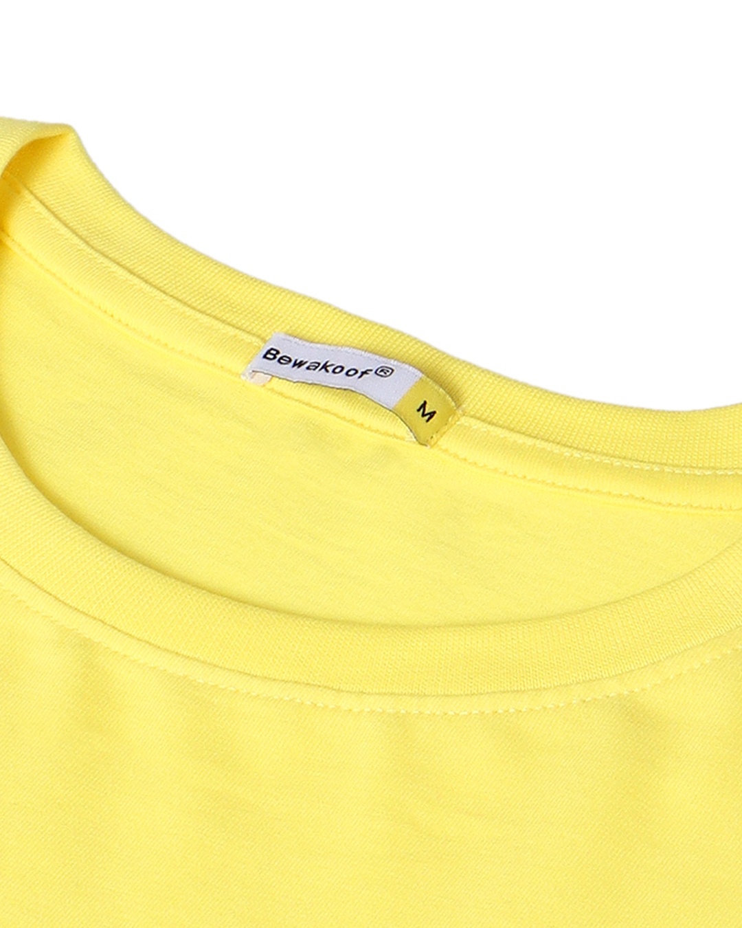 Shop Men's Birthday Yellow Be Yourself Printed T-shirt
